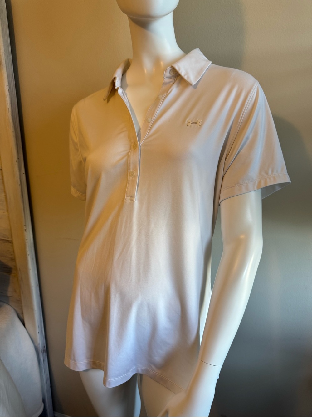 Under Armour Women Short Sleeve Polo Shirt - White